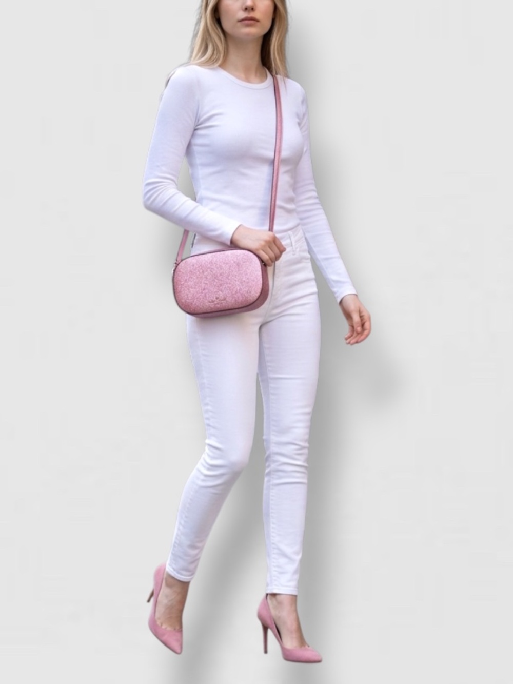 Kate Spade Glitter Pink Crossbody